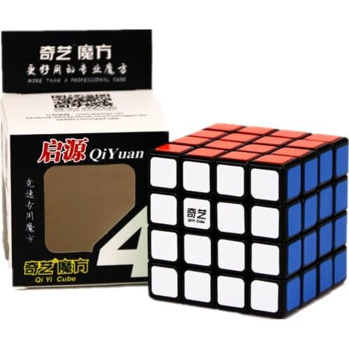 Qiyi 4x4 Cube Qiyuan S 4x4X4 Magic Cube 4 Layers Speed Magic Cube Puzzle Toys For Children Kids Gift Education Toy