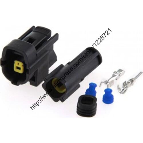 10Sets 1Pin Way Female&male Sealed Sensor Connector (SSC) Waterproof Electrical Wire Cable Connector Plug