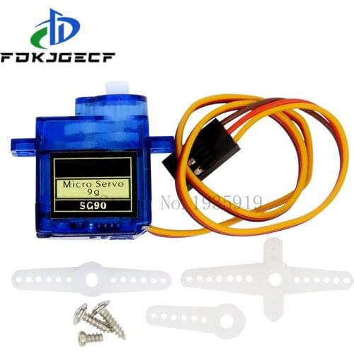 10pcs Rc Mini Micro 9g 1.6KG Servo SG90 for RC 250 450 Helicopter Airplane Car Boat For Arduino DIY