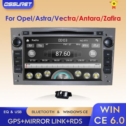 2 din Car DVD Stereo for Vauxhall Opel Astra H G Vectra Antara Zafira Corsa DVD GPS Navi Radio 3 color steering wheel RDS Camera