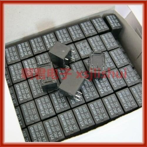 50pcs Small Control Relay Electromagnetic Relay JRC-21F 4100 DC5V DC12V DC24V Circuit Board 6-Pin PCB