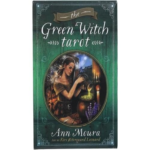 78 Pcs Oracle Tarot Cards The Green Witch Tarot Oracle Oracle Card Board Deck Games Palying Cards For Party Game