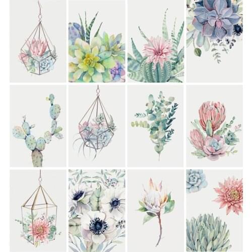 5D DIY Diamond Painting Flower Landscape Full Circle / Full Square Diamond Embroidered Cross Stitch Mosaic Home Decoration