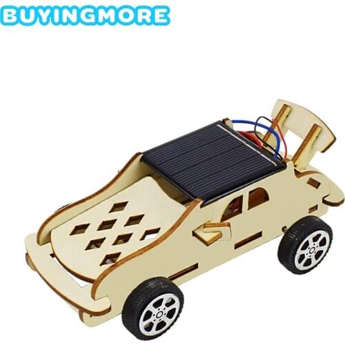 Solar Toy Car Model Physics Experiment Sets for Kids Assembly DIY Educational Kit STEM Science Toys for Boys 8 Years Children