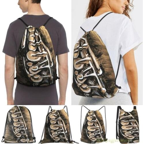 Saxophone Men Purpose Drawstring Backpack Bags Women Outdoor Travel Backpacks Gym Training Swimming Fitness Bag