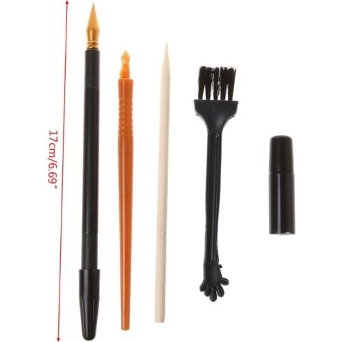 5Pcs Painting Drawing Scratch Arts Set Stick Scraper Pen Tools Creative interesting DIY Necessaries Products New