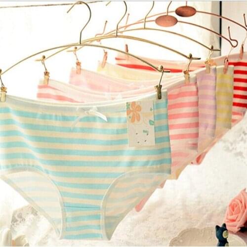 2019 NEW 4Pcs/Lot Cute Girl Panties Underwear Briefs Cotton Lingerie Soft Comfortable Panty TWY-510-11-4p