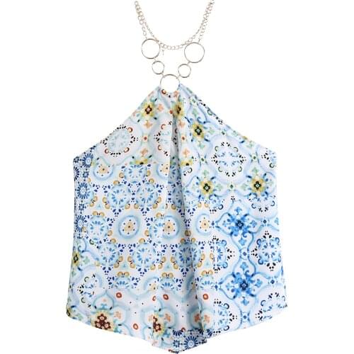 JC·KILIG 2021 New Womens Patchwork Print Top B1500