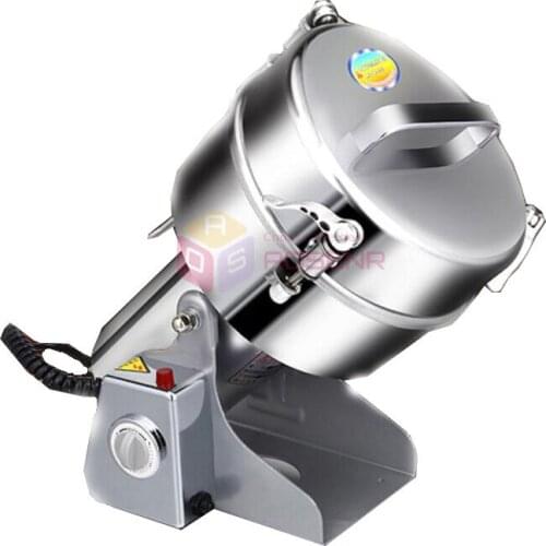New 220V Home Electric Mill Herb Grinder Coffee Beans Grinding Grain Cereal Mill Powder Machine Flour Powder Crusher 2000G