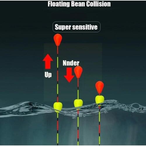 Fishing Float Composite Nano Plastic Flotador Bobbers Fish Alarm Fishing-Accessories Great Visible Rolling Bait Ball Bite Y3B9