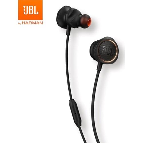 JBL QUANTUM 50 Wired In-ear Gaming Earphone E-sports Headset with Mic for Mobile/PlayStation 4/Nintendo Switch/iPhone/ Mac//VR