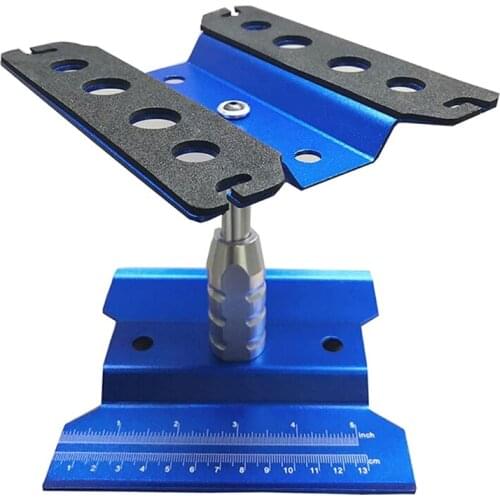 Q9QB Novelty Remote Control Metal Work Stand for Model Car Parts Durable for Collectors Compatible with Redcat Racing