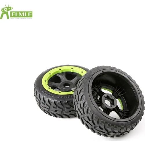 Rc Car on-road Front or Rear Wheel Tyre Kit Fit for 1/5 HPI ROFUN BAHA ROVAN KM BAJA 5B Toys Parts