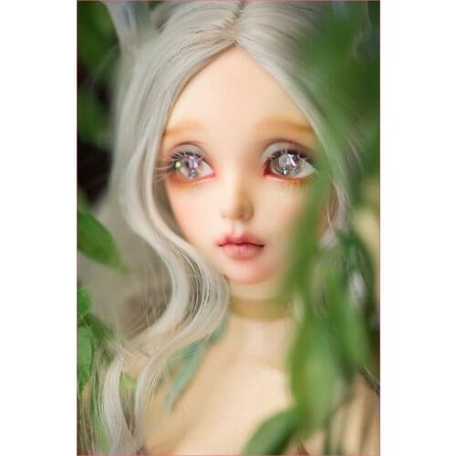 1/4 scale nude BJD girl MSD Joint doll Resin figure model toy gift,not include clothes,shoes,wig and other accessories D2104