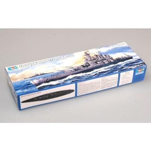 Trumpeter 05735 1/700 USS USS WASHINGTON BB-56 - Scale Model Kit