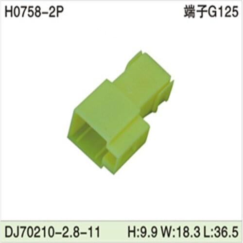 500pcs DJ70210-2.8-11 2.8mm 2Pin AMP Car Electrical Wire Connectors for Audi VW,BMW,Honda,Toyota,NISSAN AND other models