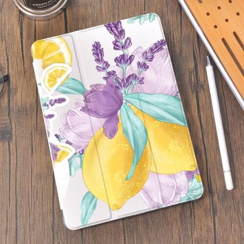 Plant Leaves With Pencil Holder For iPad AIR 3 10.5 Pro 11 2020 Air 4 10.9 2018 9.7 6th 7th 8th Generation Case 10.2 2019 Mini 5