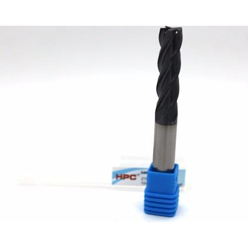 Router bit 12*12*150 of 4 flutes HRC 45 square flatted mill cutter tungsten carbide end mills CNC machine milling tools