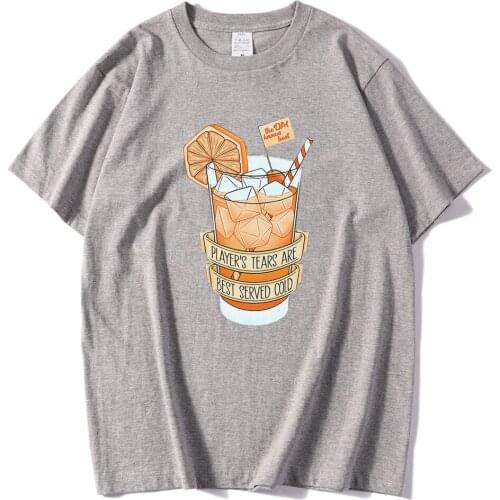 Spring Summer Man T shirt casual short sleeve top Scorching heat orange juice player tears print T-shirt plus size Male T shirts