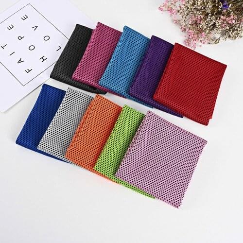 Hot Men And Women Gym Club Yoga Sports Cold Washcloth Running Football Basketball Cooling Ice Beach Towel Lovers Gift Toallas