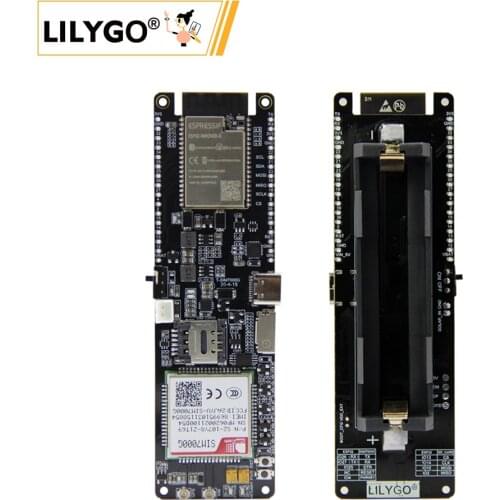 LILYGO® TTGO T-SIM7000G Module ESP32-WROVER-B Chip WiFi Bluetooth 18560 Battery Holder Solar Charge Development Board