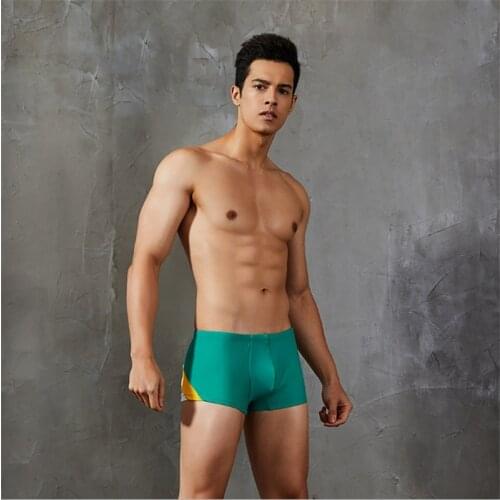 Fashion Mens Boxer Swim Shorts Summer Swimsuit Men Bikini Sexy Swimwear Beach Shorts Sports Suits Surf Board Swim Pool Bathin