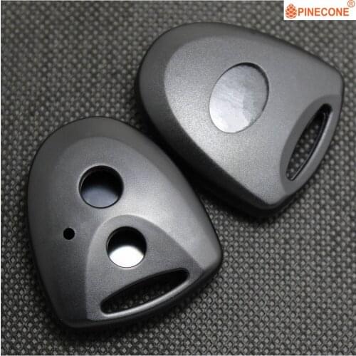 PINECONE for TOYOTA AVANZA AXIA PERODUA DAIHATSU AYLA SIGRA XENIA Key 2 Button No Need Cut Blade Replace Car Key Fob Shell Case