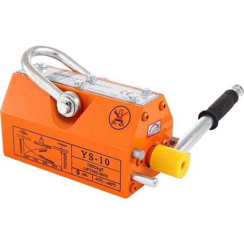 Permanent magnet lifter 100KG 1t 400T powerful magnetic lifting 2 tons magnet 3 lifting crane Krauk permanent magnet suction cup