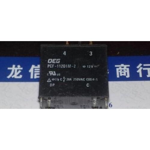 Relays PCF-112D1M-2 12VDC 102F