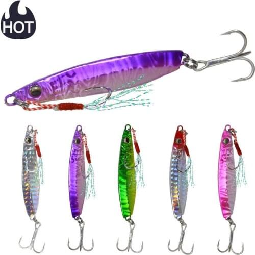 Winter Fishing Tackle 2020 Sequin Fishing Lure Tog-heavy Slow-shaking Blade Iron Plate Sea Fish Mackerel Tackle Bait For Fishing