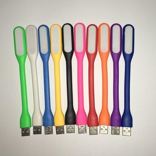 Super bright LED USB light suitable for laptop notebook computer portable flexible metal neck LED USB light foldable book light