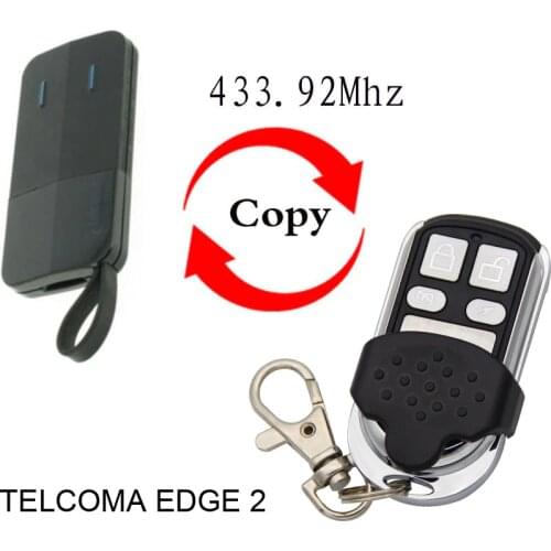TELCOMA EDGE2 EDGE4 remote control 433.92mhz gate agrage door TELCOMA EDGE 2 4 433,92Mhz remote control