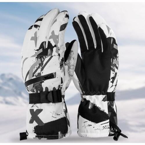 Windproof winter warm outdoor snow ski gloves snowboard gloves motorcycle riding winter touch screen gloves