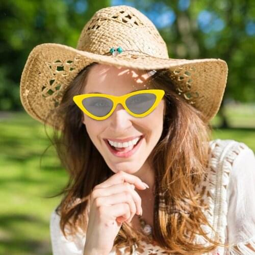 Vintage Cateye Goggles Sunglasses Women Sexy Retro Small Cat Eye Sun Glasses Brand Designer Colorful Eyewear For Female