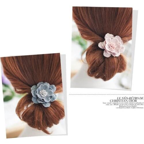 1pc korean style Women Hair Accessories Turban flower Headband Floral Prints Bandanas Elastic Hair Bands Gum Hair for Girls