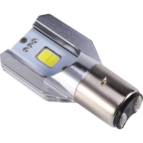 10pcs 4pcs Motorcycle Light Bulbs 9W H4 BA20D COB 900lm Headlamp White Color Lamp Scooter Headlights Fog Lights 12-80V