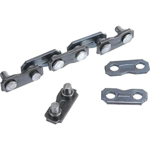 10Pcs Stainless Steel Chainsaw Chain Joiner Link For Joinning 325 058 Chains Hardware Replacement Parts