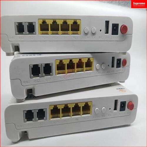 6pcs/Lot Used Second-hand F660 onu gpon WIFI ont ZTE GPON ONU 100% original quality insure Free shipping
