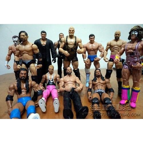 Bandai Ring Wrestler Action Figure Roman Scorpion Rael Articulated Artifact Collection Gift Surprise Movable Joints Toys