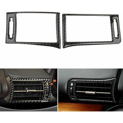 Carbon Fiber Car Side Air Condition Vent Outlet Cover For LEXUS IS250 IS350 2014-2018