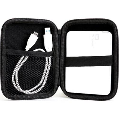 2021 Hard Carry Bag Compartment Case Bag Pouch Protection For 2.5" HDD Hard Disk
