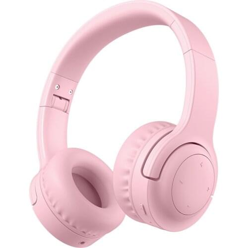 Kids Bluetooth 5.0 Headphones with 93dB Limited Volume, Wireless Headphones Foldable Stereo Over Ear For Child Phone Pc Laptop