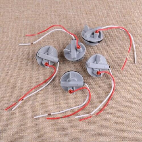DWCX 5Pcs 1156 BA15S PY21W LED Bulb Holder Socket Connector Base Adapter For Tail Brake Light