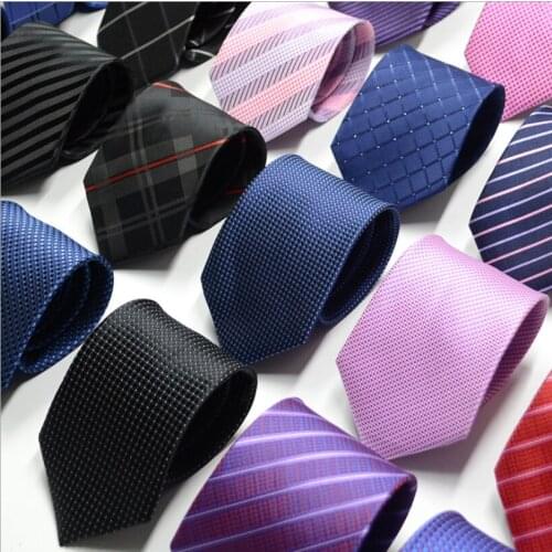 Goodlooking Men Ties Newest Business Solid Striped Ties For Men 8C Arrow Jacquard Tie Custom Made
