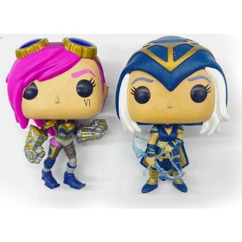 Game character model Ashe VI Figure Riot Games Vinyl Doll Action Figure Collection No Box