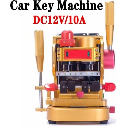 CNC Commercial key machine 12V 10A car and motorcycle key cutting Multi-function flat milling end milling key machine 100W