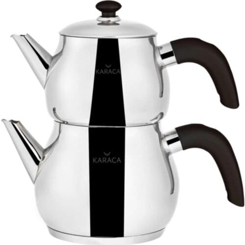 Roe Black Teapot Set Teapot: 1 lt. Water bowl: 1.75 lt. Home and Garden/Kitchen, Dining & Bar/Tea Set/Teapots
