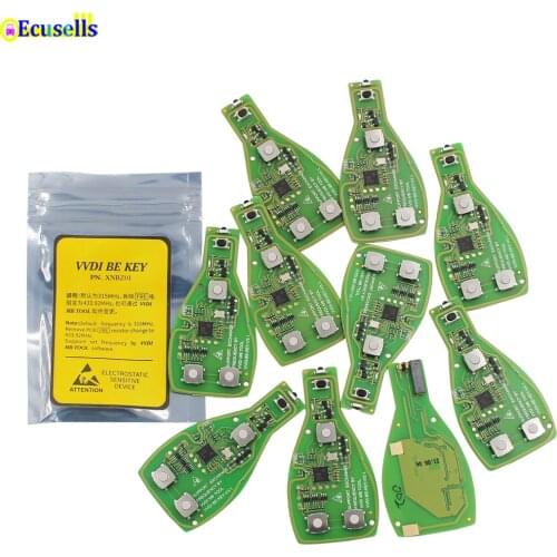 Original XHORSE VVDI BE Key Pro V1.5 PCB Smart Remote Key Baord PCB for Mercedes Benz Improved Version 315mhz/433mhz