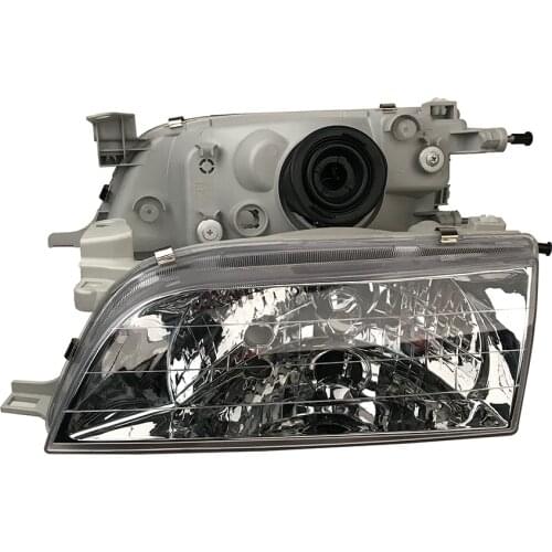 A Pair CAR Headlight Head Lamp For Toyota Corolla AE100 AE104 1993 1994 1995 1996 1997 Ctystal Lines
