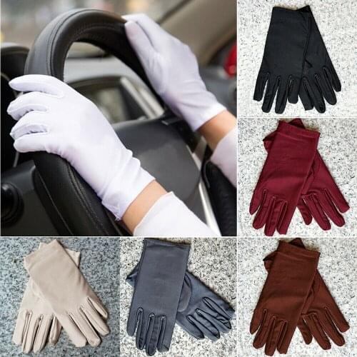 2020 New Touch Screen Gloves Women men Elastic Driving Sunscreen Spandex Gloves Cycling Full Finger Outdoor Cool-proof